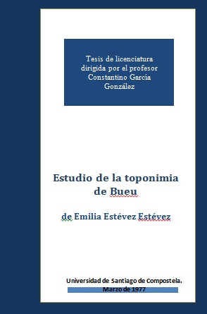Toponímia de Bueu